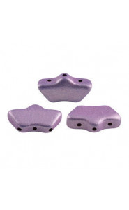 Les perles par Puca® Delos beads Metallic mat purple 23980/79021
